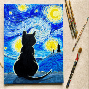 Mal-Abend(s)! – Sternennacht à la Van Gogh