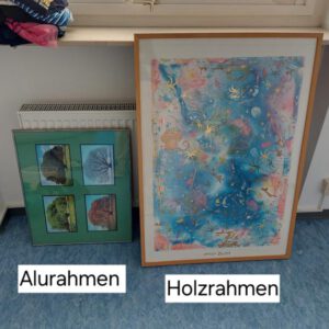 Bilderrahmen (Alu / Holz)