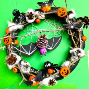 Kreativkurs - Halloween-Türkranz