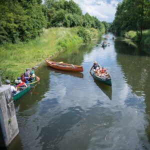 Eltern-Kind-Kanu-Tour auf der fränk. Saale (Kind)
