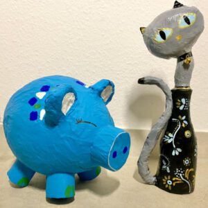 Mal-Abend(s)! – Pappmaché-Skulptur